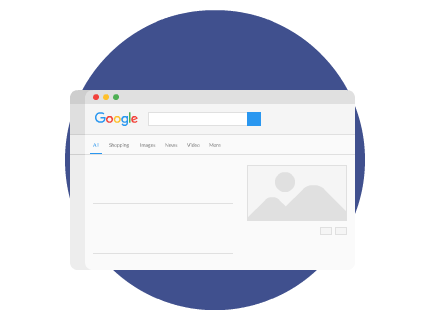 Search visibility comparison